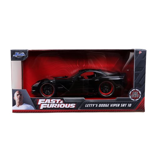 Fast and Furious Letty's Dodge Viper SRT 1:24 Scale Die-Cast Metal Vehicle