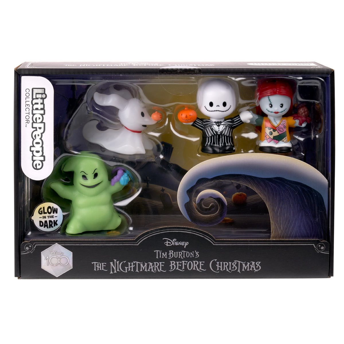 FISHER PRICE Nightmare Before Christmas Little People Glow In The