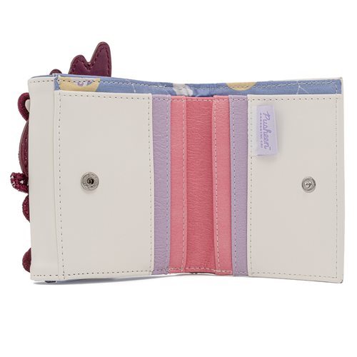 Pusheen Plush Flap Zip-Around Wallet