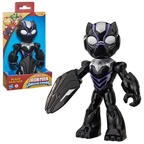 Iron Man and His Awesome Friends Supersized Black Panther Action