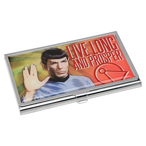 Star Trek Metal Business Card Holder