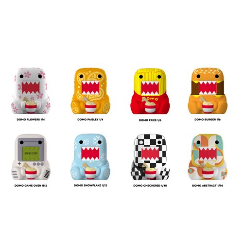 Domo Series 2 Rokimoto Cup Vinyl Figure Display Case of 6