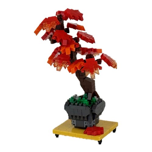 Bonsai Maple Culture Nanoblock Sights to See Series Constructible Figure