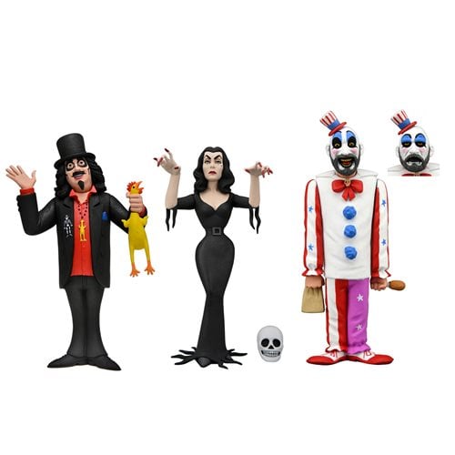 Toony Terrors Series 8 6-Inch Scale Action Figure Set of 3
