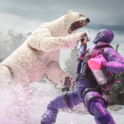 G.I. Joe Classified Series Snake Eyes 6-Inch Action Figure with Polar Bear