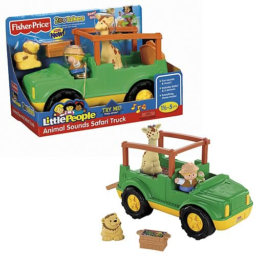 Fisher Price Little People Learning Alphabet Zoo & Animal Sounds Safari ...