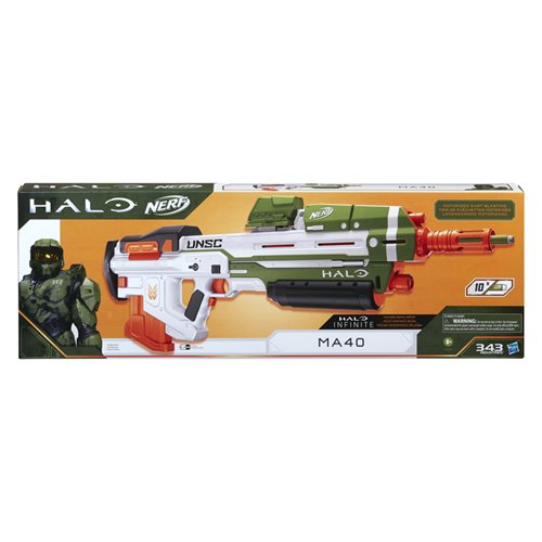 Halo Nerf  MA40 Motorized Dart Blaster