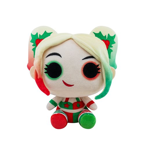 DC Holiday Holly Quinn with Mallet Pop! Plush