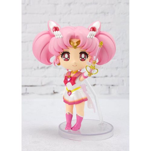 Pretty Guardian Sailor Moon Eternal Super Sailor Chibi Moon Eternal Edition Figuarts Mini Statue