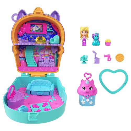 Polly Pocket Dream Treat Unicorn Compact Playset