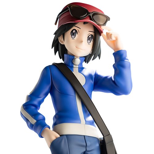 Pokemon Calem with Froakie ArtFX J 1:8 Scale Statue