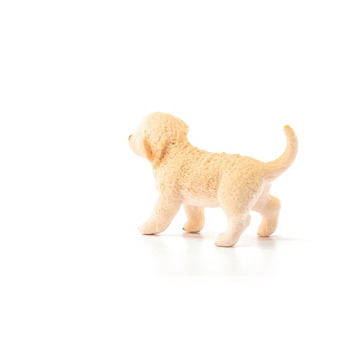 Farm World Golden Retriever Puppy Collectible Figure