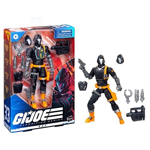 G.I. Joe Classified Series 6-Inch Cobra B.A.T. Action Figure