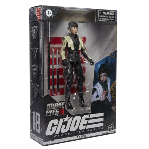 G.I. Joe Classified Series 6-Inch Snake Eyes: G.I. Joe Origins Akiko Action Figure