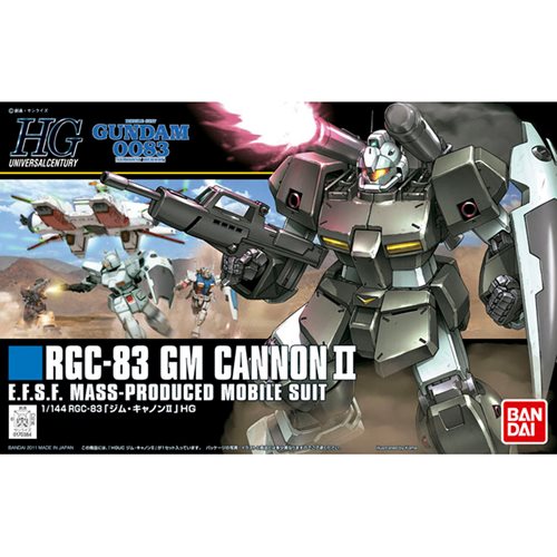 Mobile Suit Gundam 0083: Stardust Memory GM Cannon II High Grade 1:144 Scale Model Kit