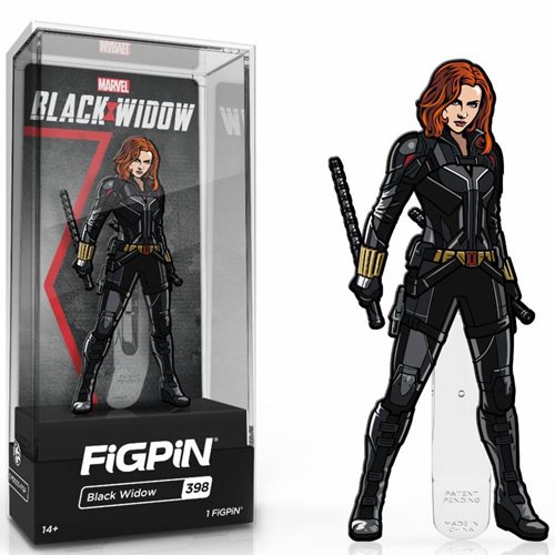 Black Widow Movie Black Widow FiGPiN Classic Enamel Pin
