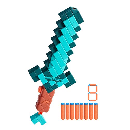 Minecraft Nerf Sword Dart Blaster