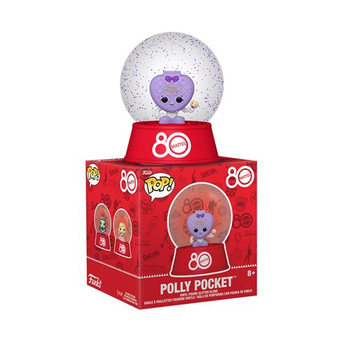 Retro Toys Polly Pocket Mini Snow Globe