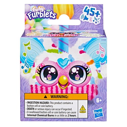 Furby Furblets Bee-Day Birthday Friend Mini Plush Electronic Toy