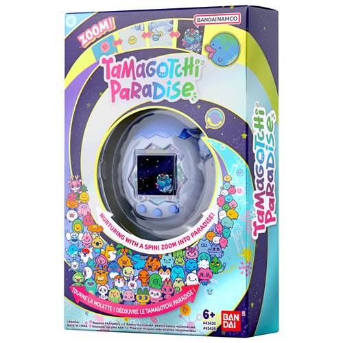 Tamagotchi Paradise White Glacier Digital Pet