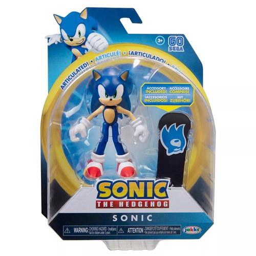 Sonic the Hedgehog: Sonic 4-Inch Action Figure, Not Mint