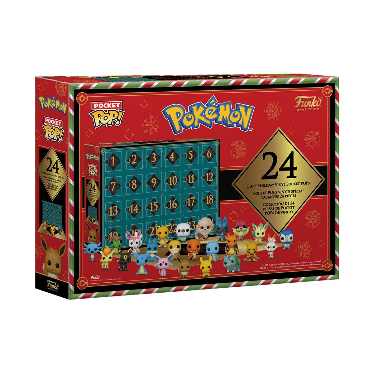 Pokémon Holiday Calendar - Funko Pocket Pop! 2023