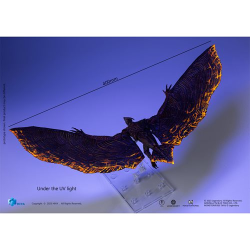 Godzilla: King of the Monsters Rodan Flameborn Exquisite Basic Action Figure - Previews Exclusive