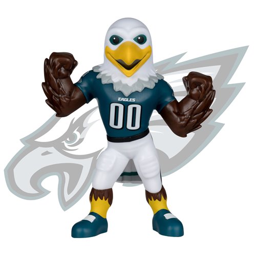 NFL SportsPicks Philadelphia Eagles Swoop Mascot 8-Inch Posed Figure