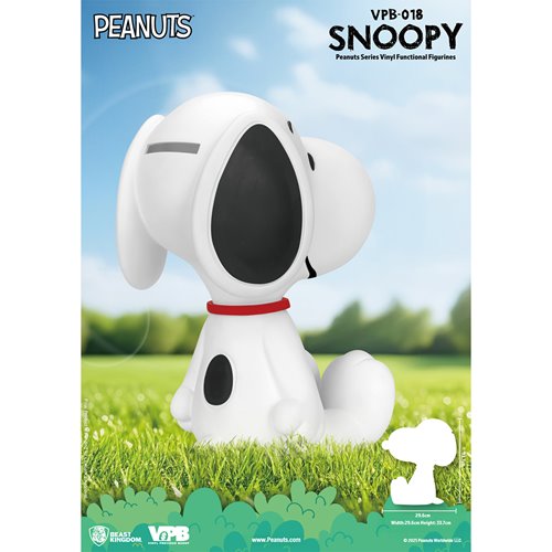 Peanuts Snoopy VPB-018 Vinyl Piggy Bank