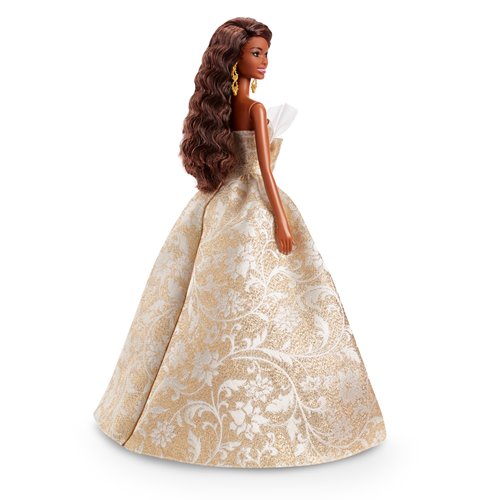 Barbie 2025 Holiday Doll with Black Hair