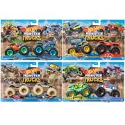 Hot Wheels Monster Trucks 1:64 Scale Mix 1 2-Pack Case of 12