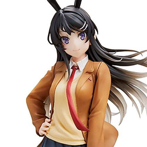Rascal Does Not Dream of Bunny Girl Senpai Mai Sakurajima School Uniform Bunny Version Coreful Prize Statue
