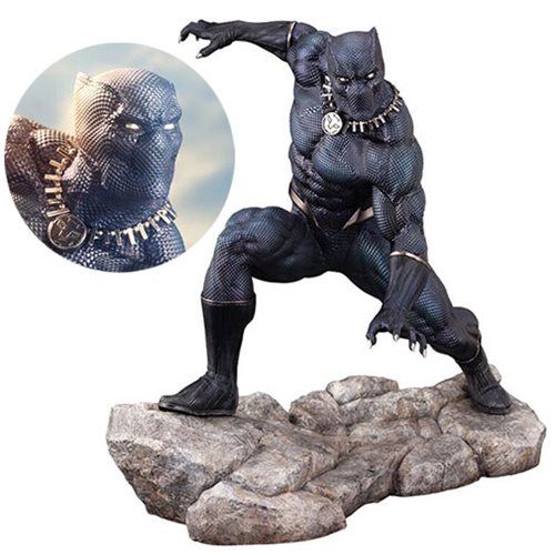 Marvel Avengers legends Black Panther Action Figure Toys Kotobukiya Artfx Statue