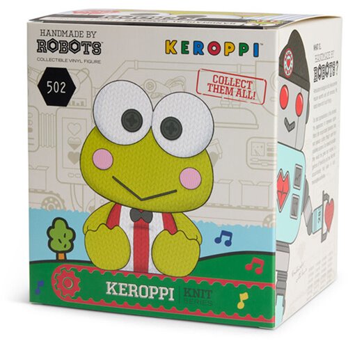 Hello Kitty and Friends Keroppi #502 Handmade by Robots Vinyl Figure