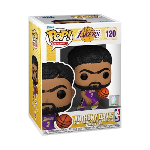 NBA Lakers Anthony Davis (Purple Jersey) Pop! Vinyl Figure