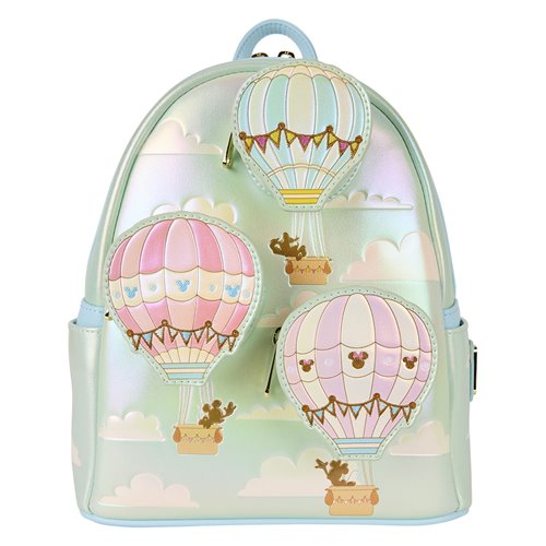cute mini disney backpacks Loungefly The Minnie Mouse Classic Series Backpack - Elegance Small Mark On Front Zipper Pocket. Disney Minnie Mouse Backpack for