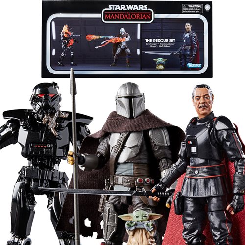 Star Wars The Vintage Collection The Mandalorian The Rescue Set 3 3/4-Inch Action Figures - Exclusive