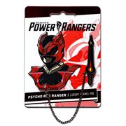 Power Rangers in Space Psycho Red Ranger Lapel Pin Set