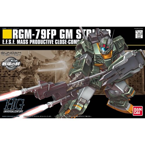 Mobile Suit Gundam RGM-79FP GM Striker High Grade 1:144 Scale Model Kit