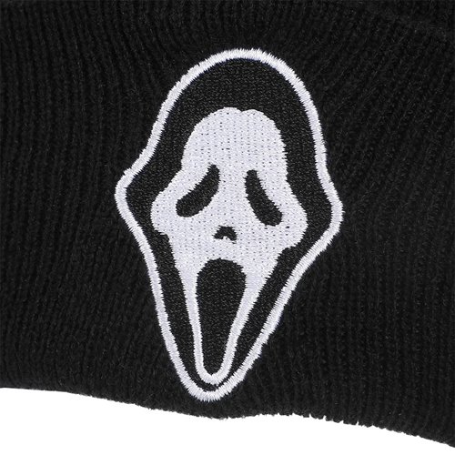 Ghostface Embroidered Logo Cuff Beanie