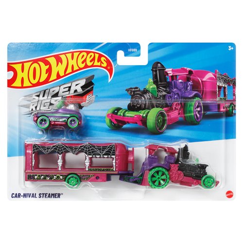 Hot Wheels Super Hauling Rig and Car 2025 Mix 1 Case of 4