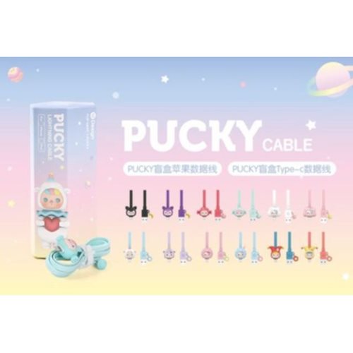 Pucky iPhone - iPad USB Cable Blind Box Series