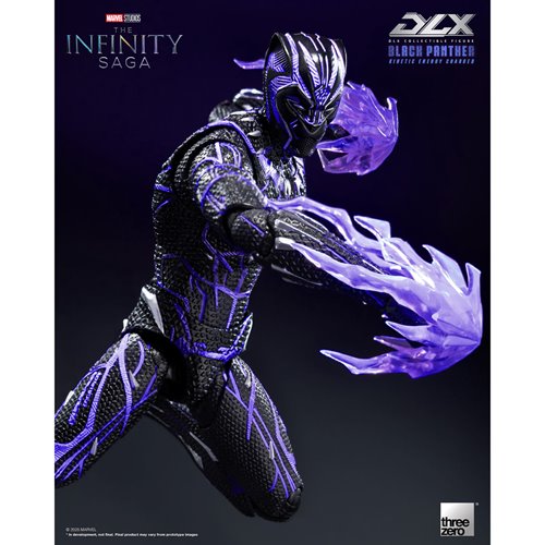 Marvel Studios: The Infinity Saga Black Panther Kinetic Energy Charged DLX Action Figure