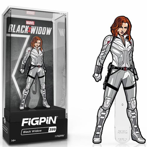 Black Widow Movie Pin Assortment Case