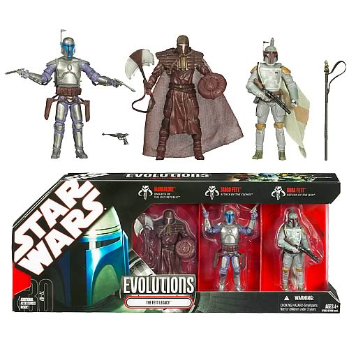 Star Wars Evolutions The Fett Legacy Action Figures
