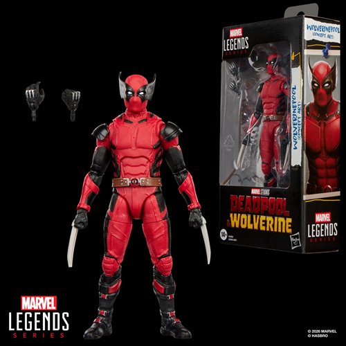 Deadpool Wolverine Marvel Legends 6-Inch Action Figure Wave 3 Set of 3