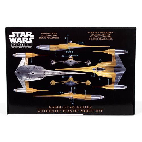 Star Wars: The Phantom Menace N-1 Naboo Starfighter 1:48 Scale Model Kit