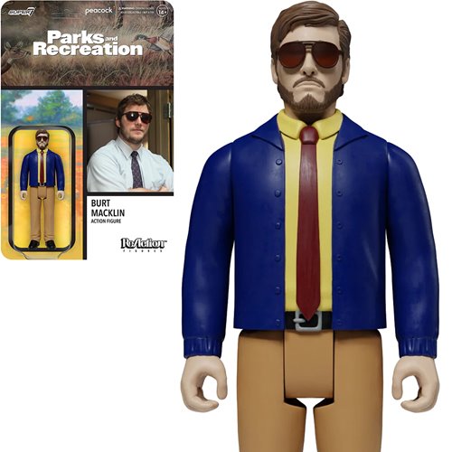 Parks and Recreation Andy Dwyer (Burt Macklin)  3 3/4-Inch ReAction Figure