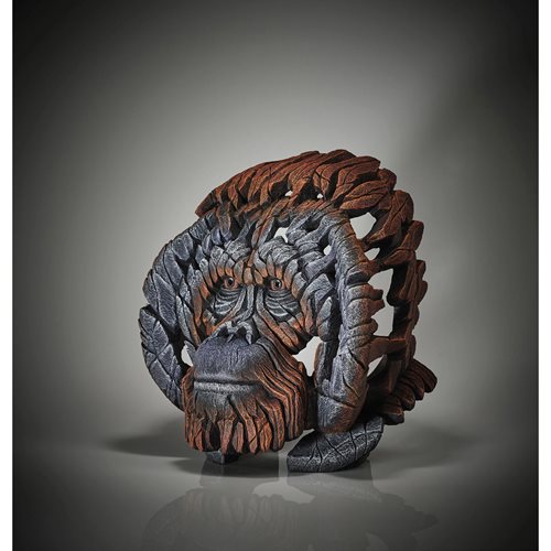 Edge Sculpture Orangutan by Matt Buckley Bust