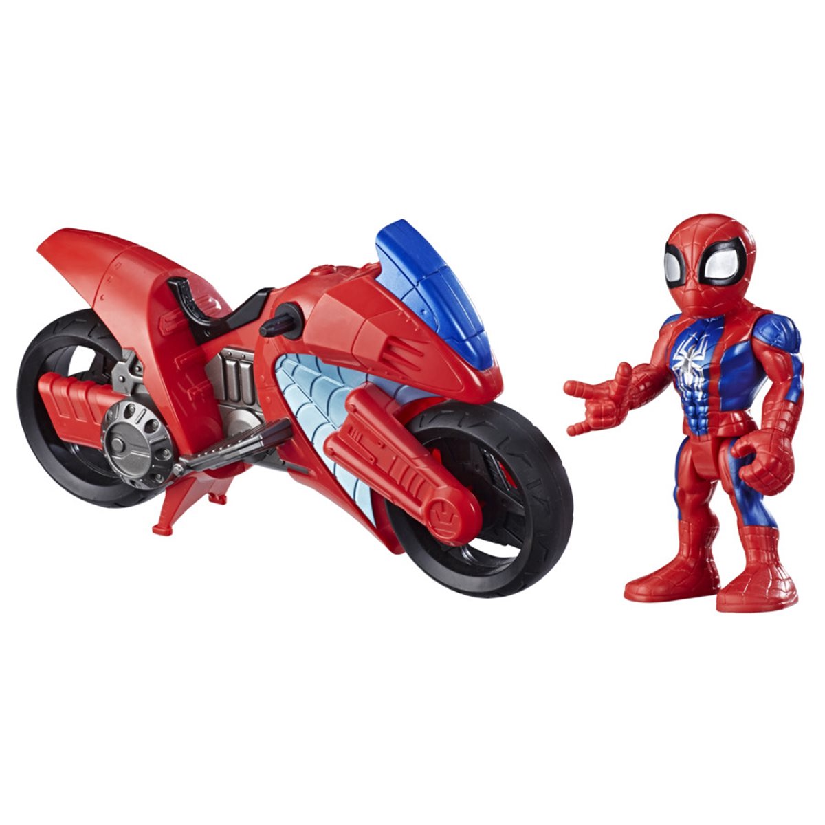 spiderman motorcycle toy